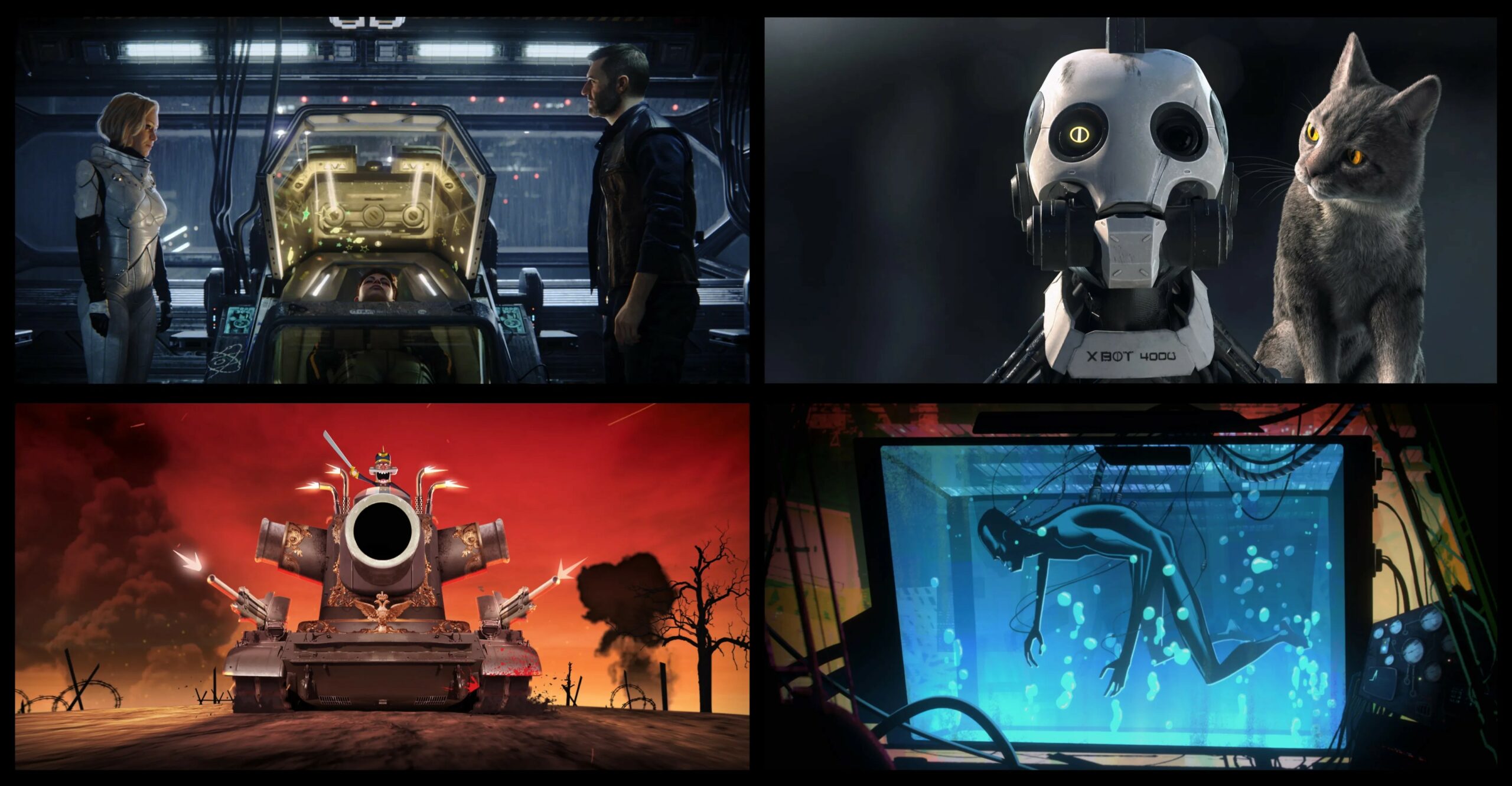 Netflix slipper teaser for fjerde sesong av "Love, Death + Robots" – premiere i mai