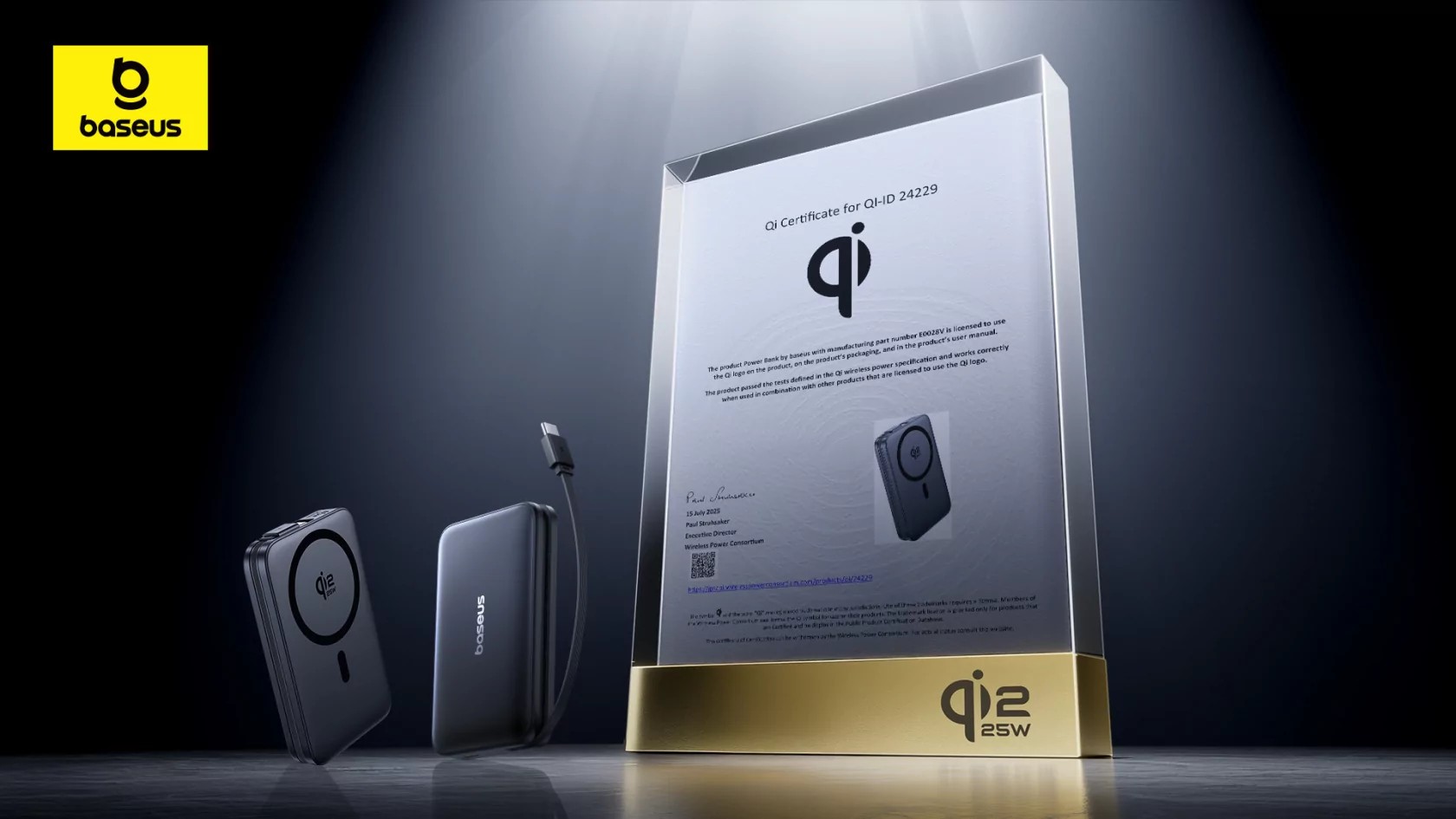 Baseus lanserer neste generasjons trådløse powerbanks med Qi2.2-støtte