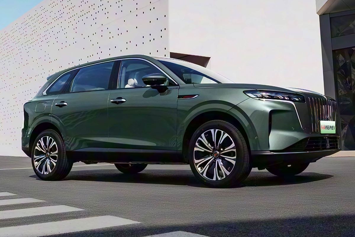 Hongqi HS6: Ny plug-in hybrid crossover med opptil 205 km rekkevidde