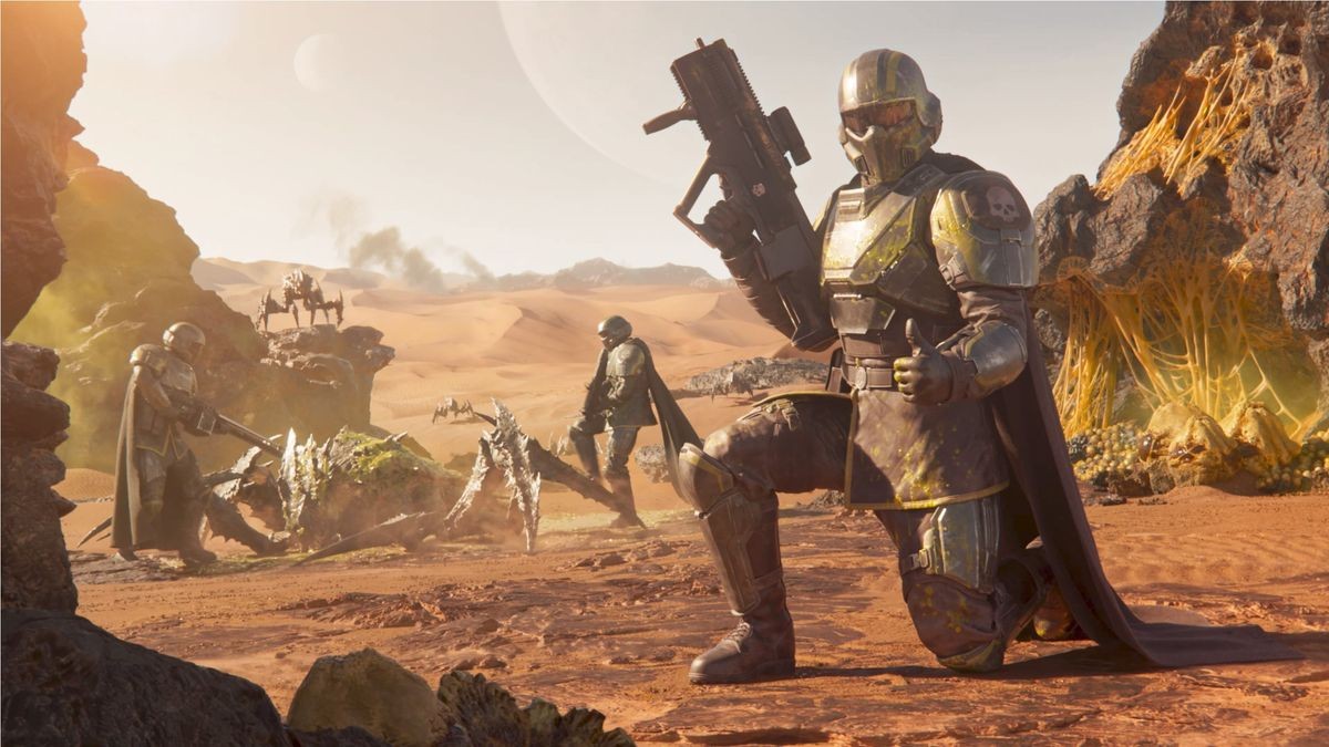 Ingen Helldivers III i sikte: Arrowhead satser på evig liv til Helldivers II