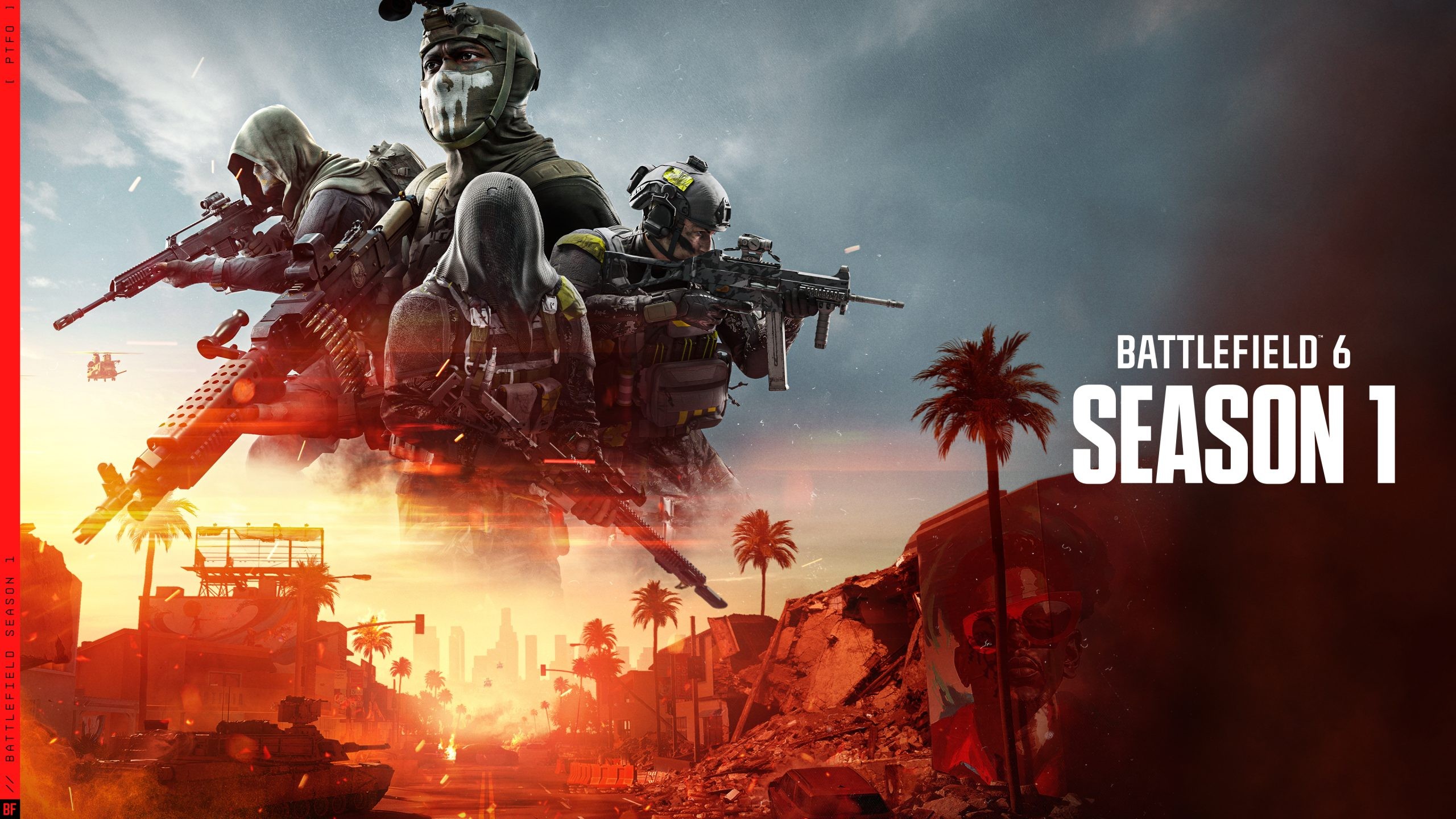 EA har avduket første sesong av Battlefield 6. Fra Blackwell Fields til vinterkaos i Empire State – tre faser med nye kart, moduser og våpen starter 28. oktober.